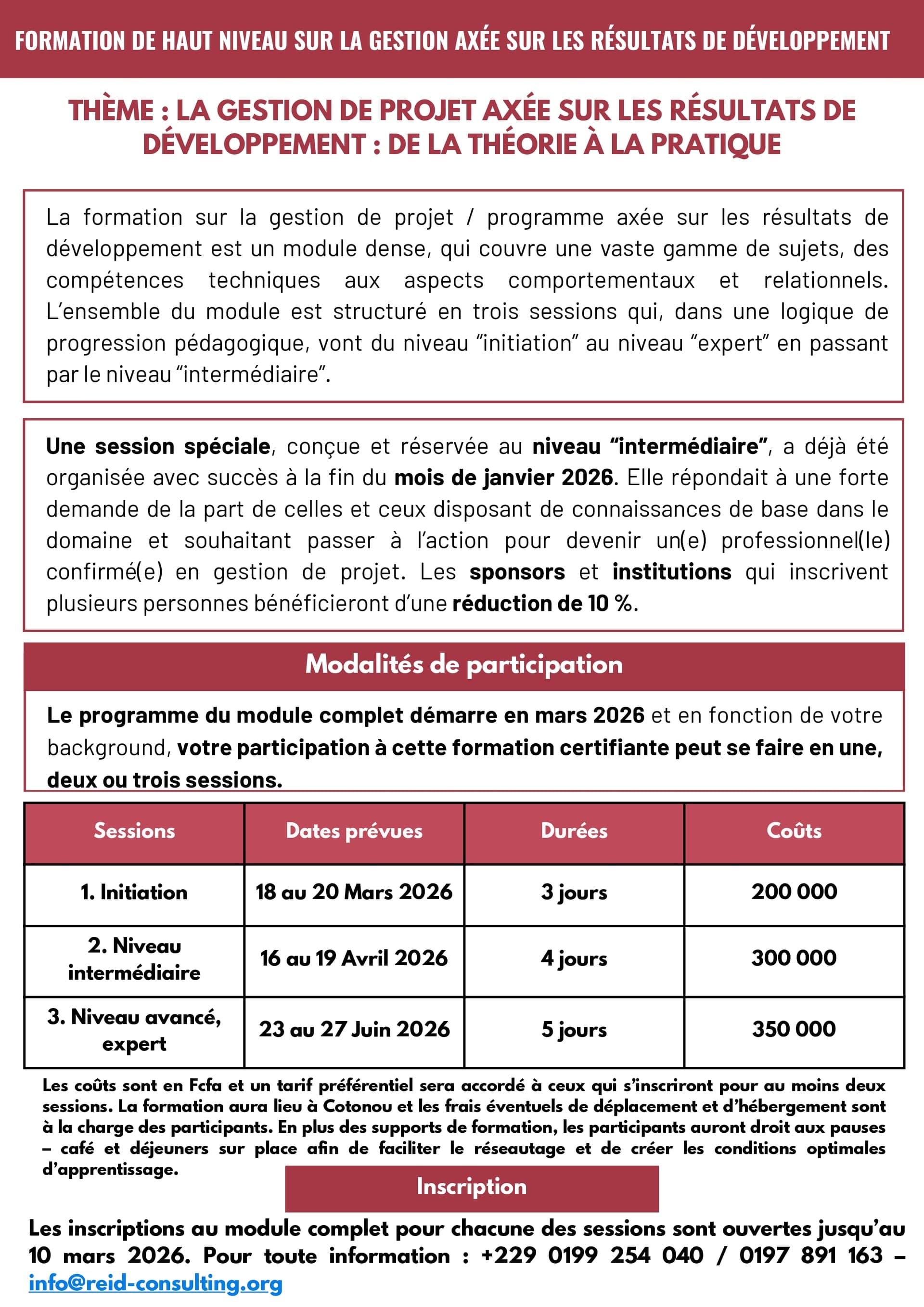La gestion de projet axée sur les résultats : de la théorie à la pratique